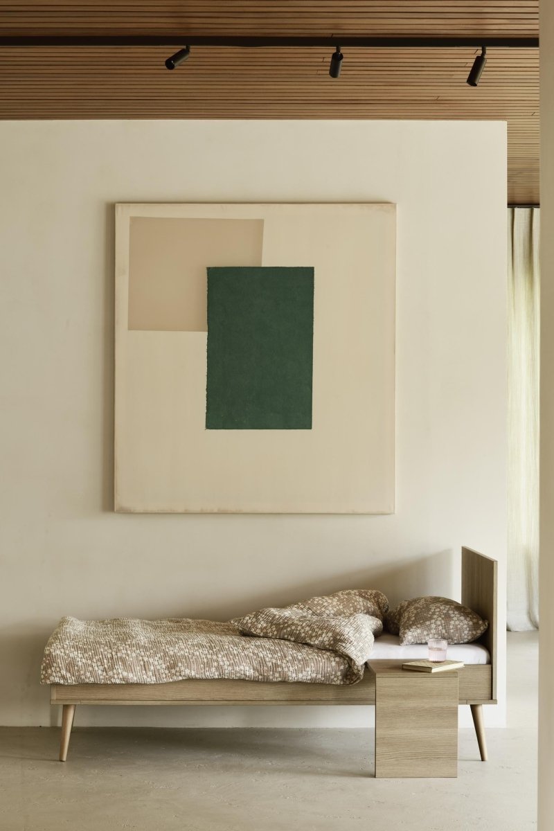 QUAX - Lit Bébé Évolutif Flow 140 x 70 cm - Frêne Miel