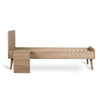 QUAX - Lit Bébé Évolutif Flow 140 x 70 cm - Frêne Miel