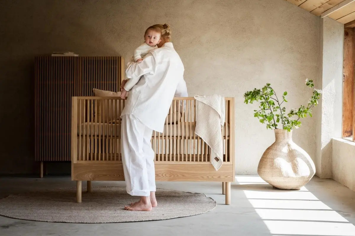 QUAX - Lit Bébé Évolutif HAI NO KI 70 x 140 Cm - Les Petits