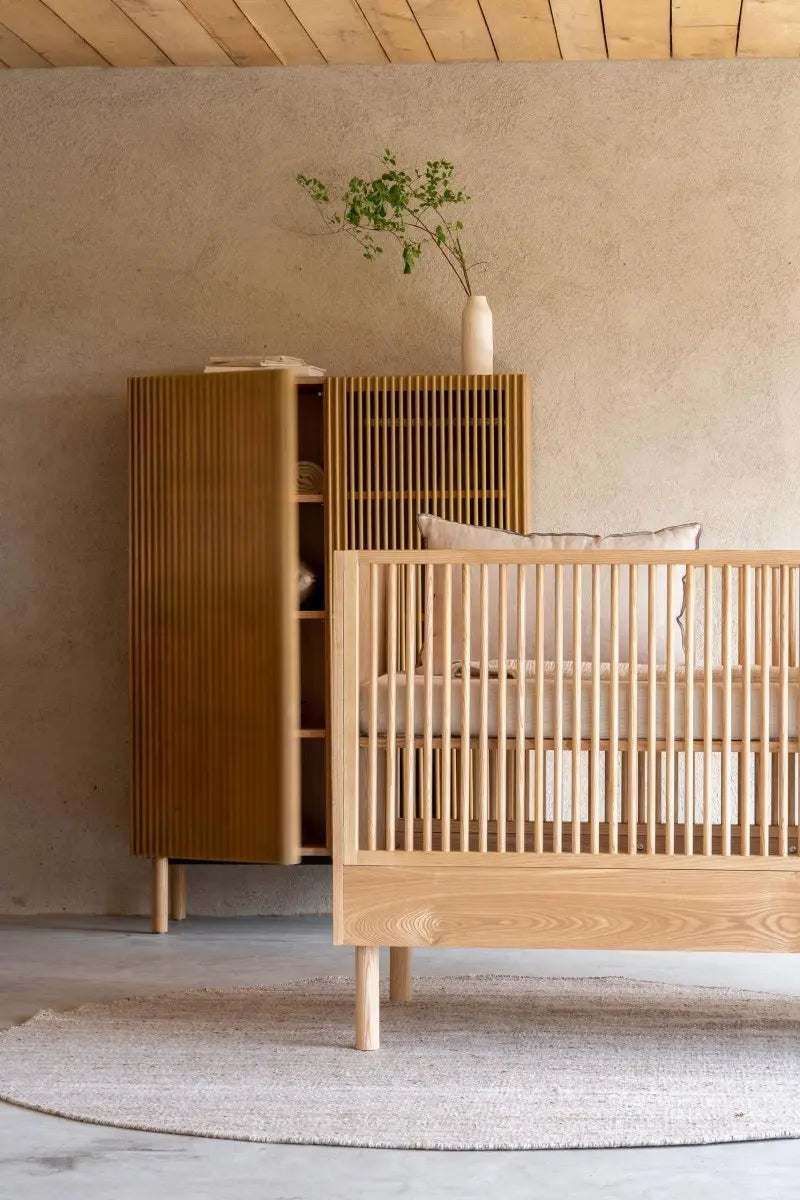 QUAX - Lit Bébé Évolutif HAI NO KI 70 x 140 Cm