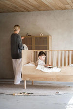 QUAX - Lit Bébé Évolutif HAI NO KI 70 x 140 Cm - Les Petits