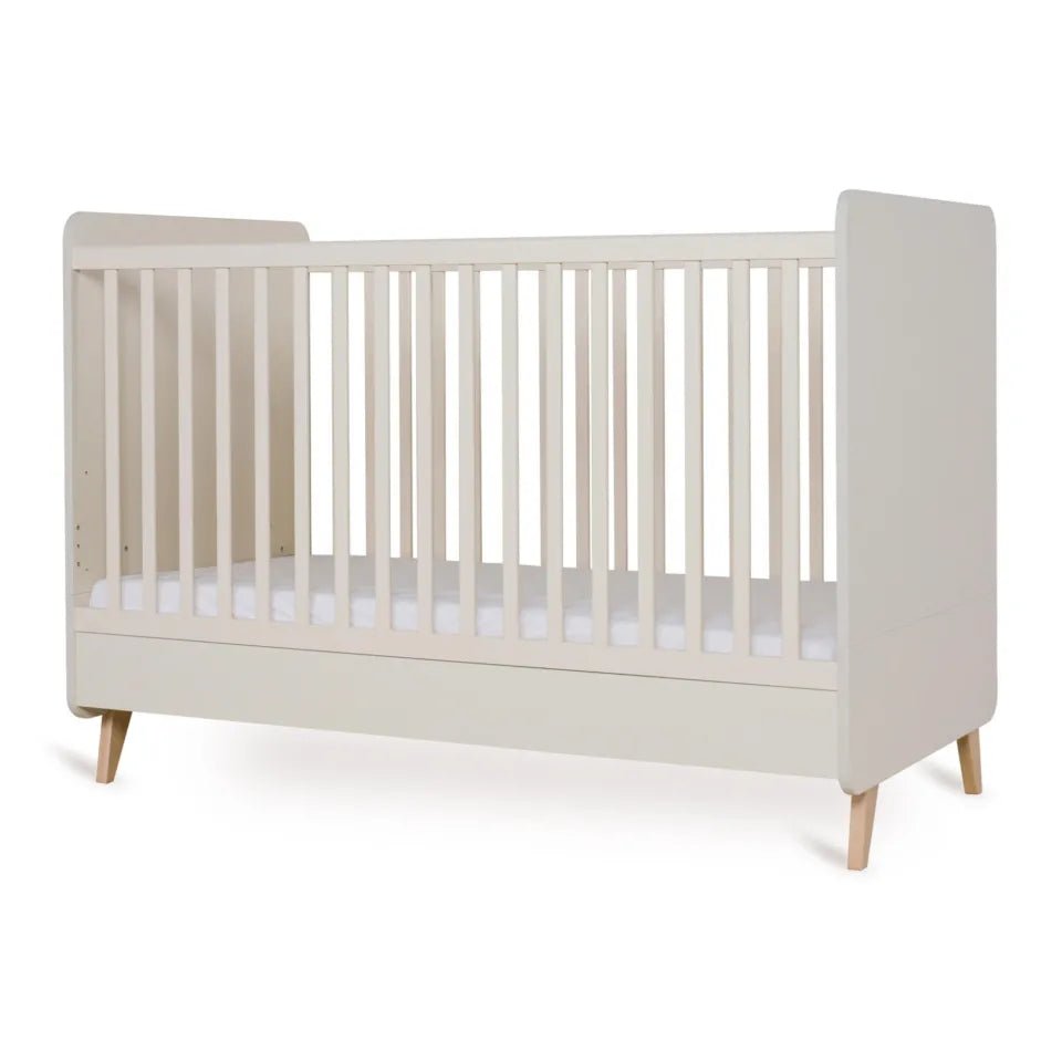 QUAX - Lit Bébé Évolutif LOFT 70 x 140 Cm - Argile