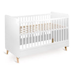 QUAX - Lit Bébé Évolutif LOFT 70 x 140 Cm - Blanc