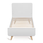 QUAX - Lit Bébé Évolutif LOFT 70 x 140 Cm - Blanc