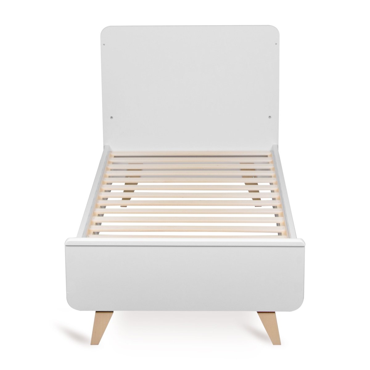 QUAX - Lit Bébé Évolutif LOFT 70 x 140 Cm - Blanc