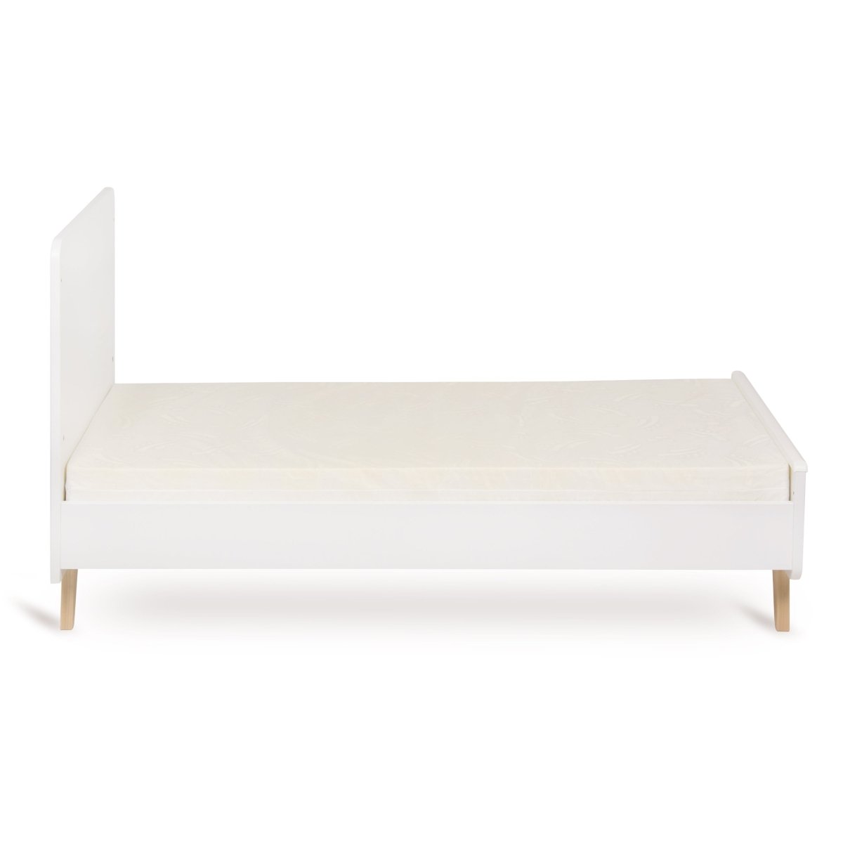 QUAX - Lit Bébé Évolutif LOFT 70 x 140 Cm - Blanc