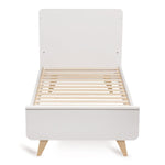 QUAX - Lit Bébé Évolutif LOFT 70 x 140 Cm - Blanc