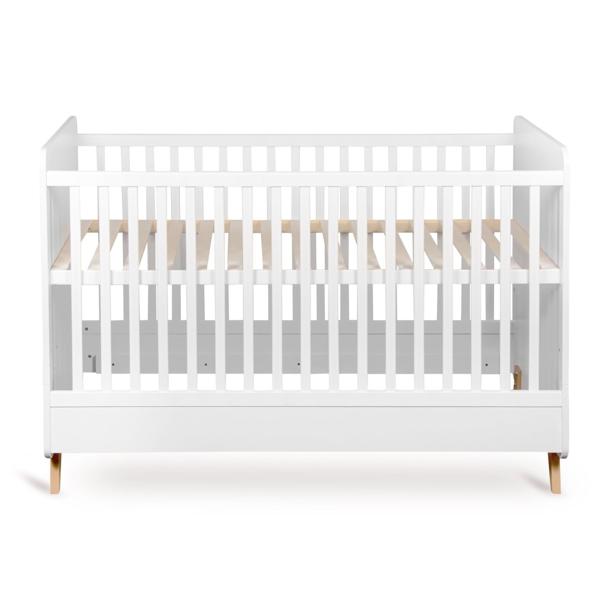 QUAX - Lit Bébé Évolutif LOFT 70 x 140 Cm - Blanc