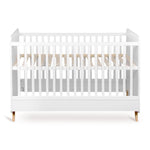 QUAX - Lit Bébé Évolutif LOFT 70 x 140 Cm - Blanc