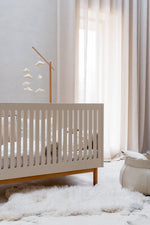 QUAX - Lit Bébé Évolutif MOOD 70 x 140 Cm - Argile