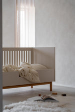 QUAX - Lit Bébé Évolutif MOOD 70 x 140 Cm - Argile