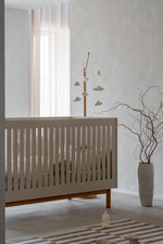 QUAX - Lit Bébé Évolutif MOOD 70 x 140 Cm - Argile