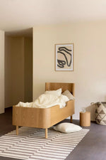 QUAX - Lit Bébé Évolutif YUME 70 x 140 cm - Frêne Naturel