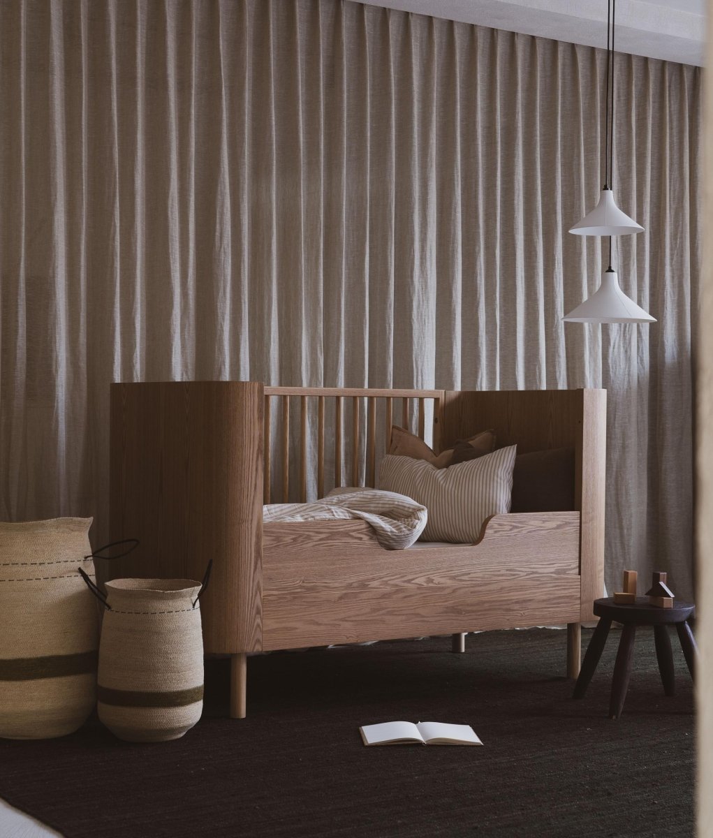 QUAX - Lit Bébé Évolutif YUME 70 x 140 cm - Frêne Naturel