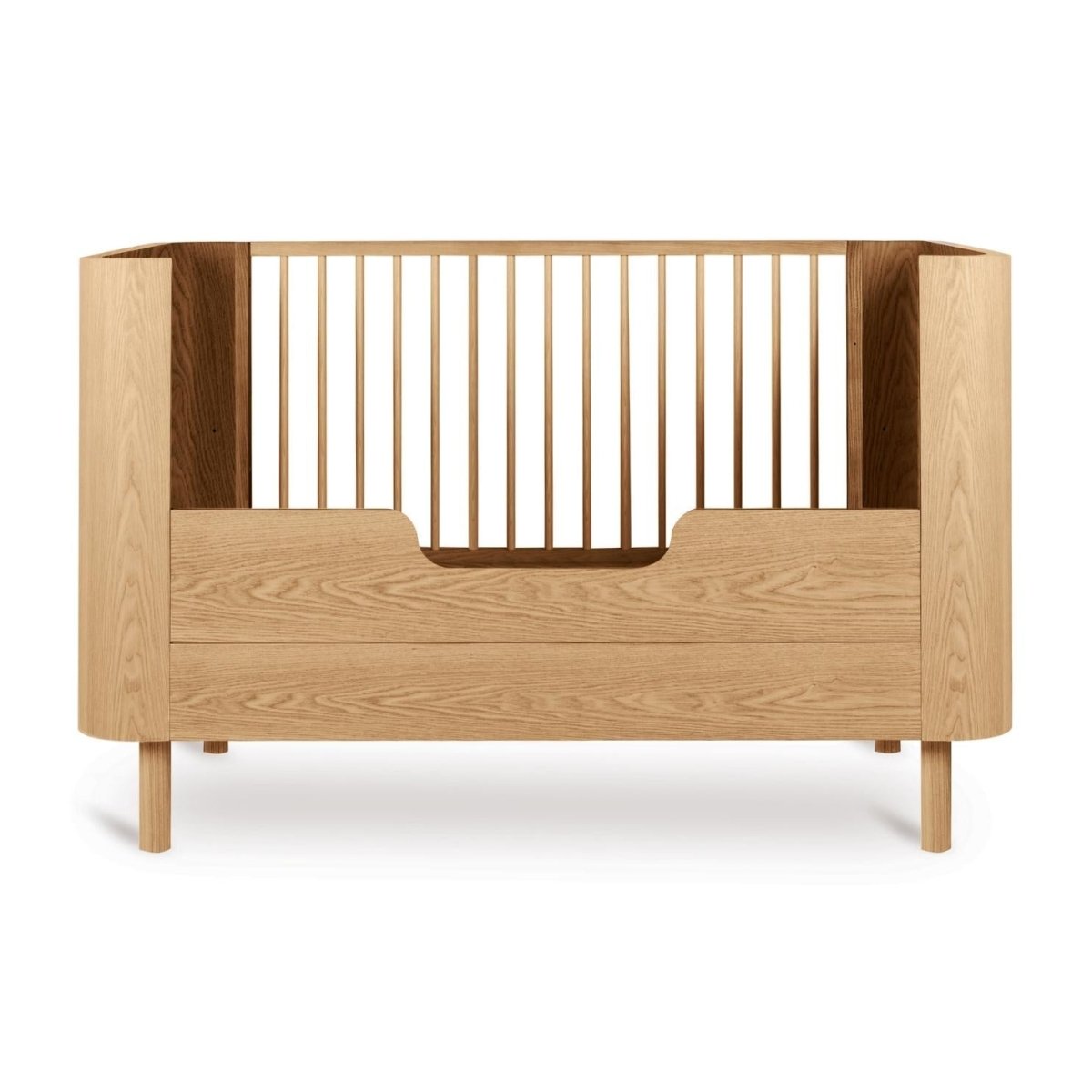 QUAX - Lit Bébé Évolutif YUME 70 x 140 cm - Frêne Naturel