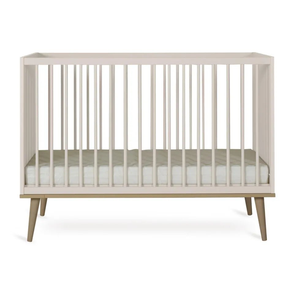 QUAX - Lit Bébé FLOW 120 x 60 cm - Argile