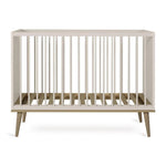 QUAX - Lit Bébé FLOW 120 x 60 cm - Argile