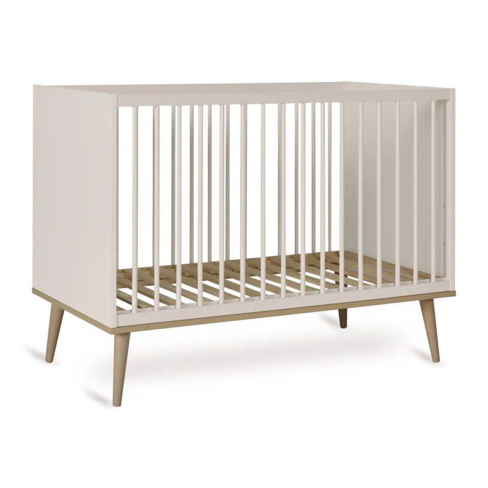 QUAX - Lit Bébé FLOW 120 x 60 cm - Argile