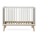 QUAX - Lit Bébé FLOW 120 x 60 cm - Blanc