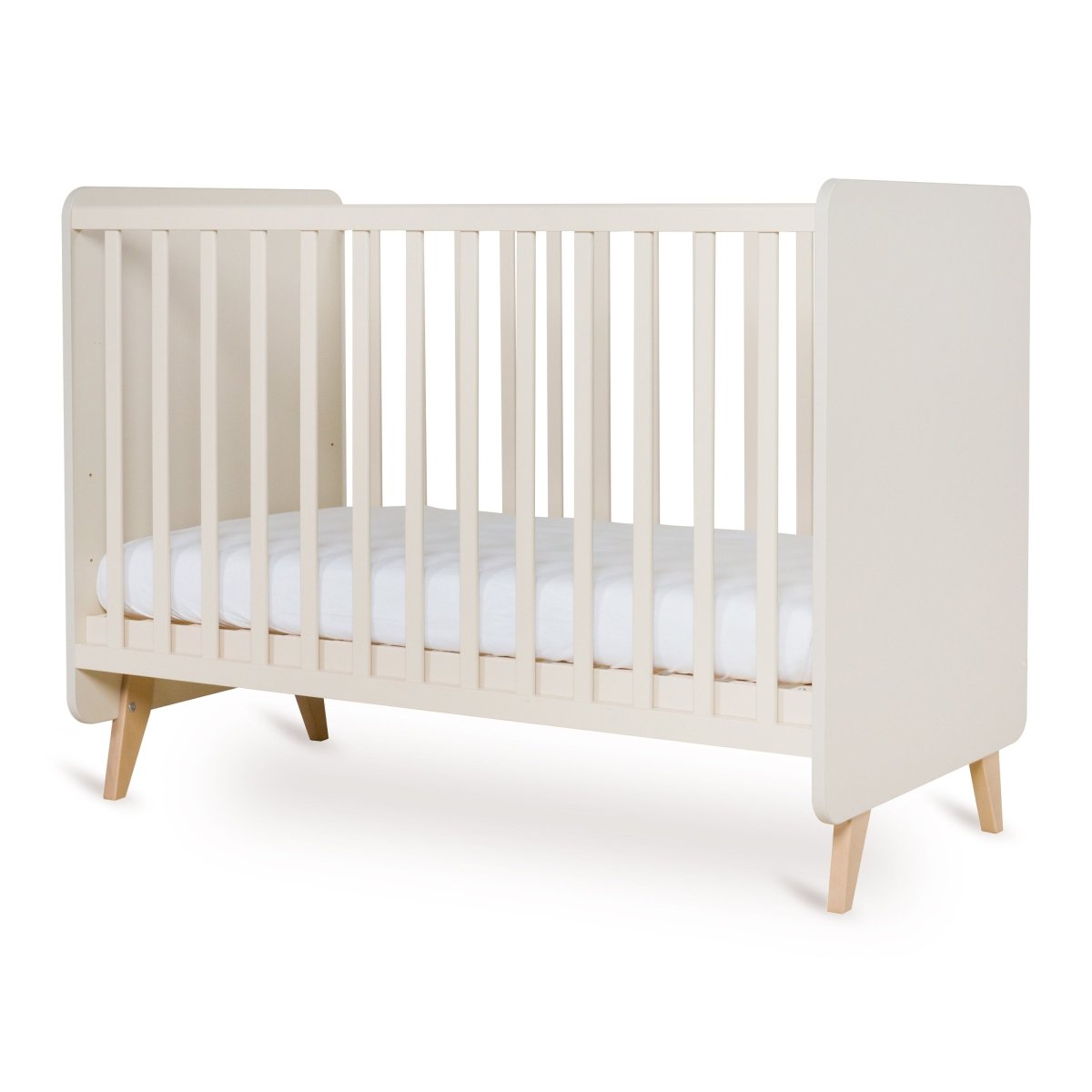 QUAX - Lit Bébé LOFT 60 x 120 Cm - Argile