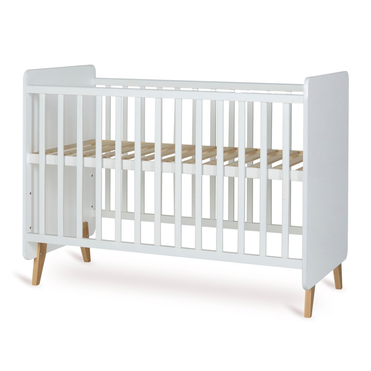 QUAX - Lit Bébé LOFT 60 x 120 Cm - Blanc