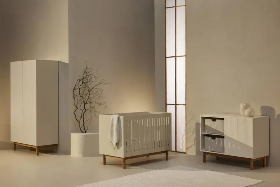 QUAX - Lit Bébé Mood 60 x 120 Cm - Argile