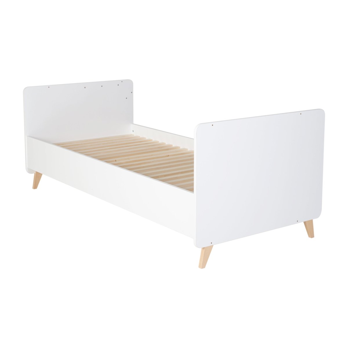 QUAX - Lit Évolutif LOFT 60 x 120 Cm & 90 x 200 Cm - Blanc