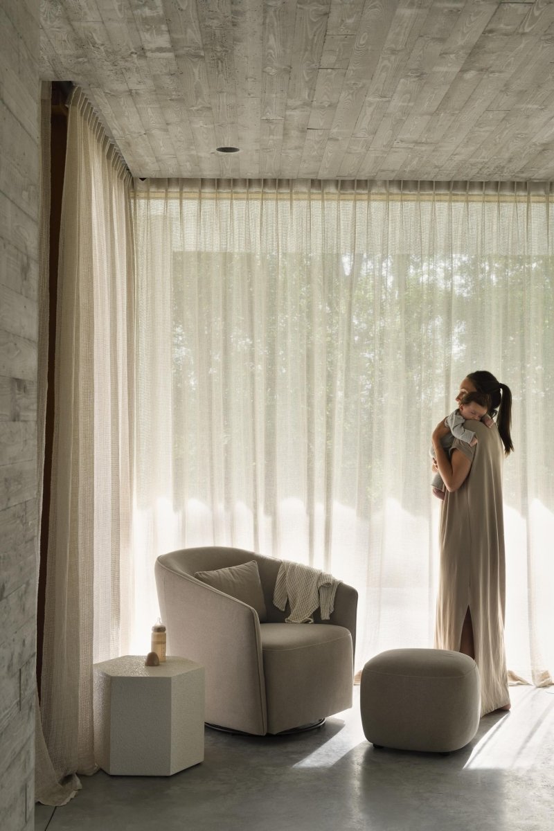 QUAX - Ottoman Gomi - Mohair Latte