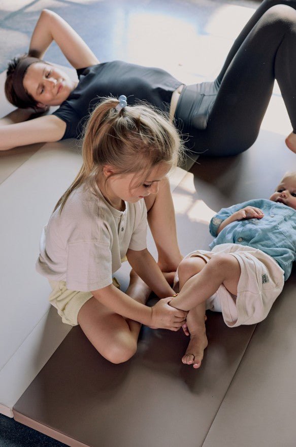 QUAX-Tatami Tapis De Jeu - Latte