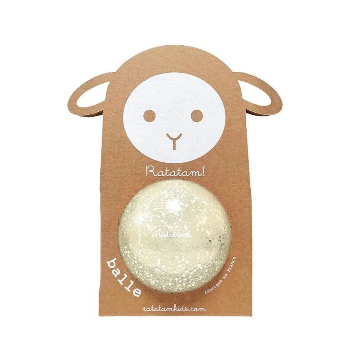 RATATAM KIDS - Balle De Manipulation Bulle Argent 10 cm