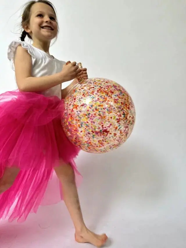 RATATAM KIDS - Ballon Sauteur Confetti En Matière Recyclée