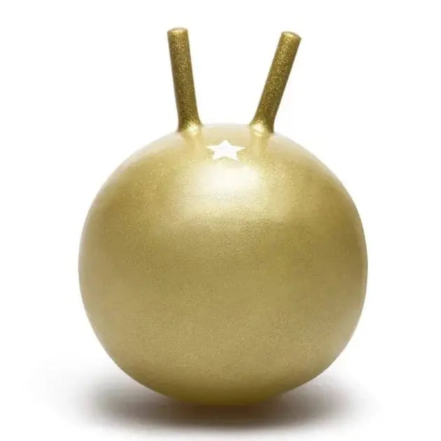 RATATAM KIDS - Ballon Sauteur Doré Pailleté