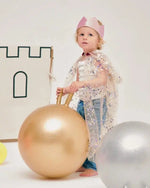 RATATAM KIDS - Ballon Sauteur Doré Pailleté