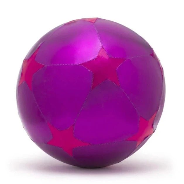 RATATAM KIDS-Ballon Violet À Étoiles Rose En Tissus-Les Petits