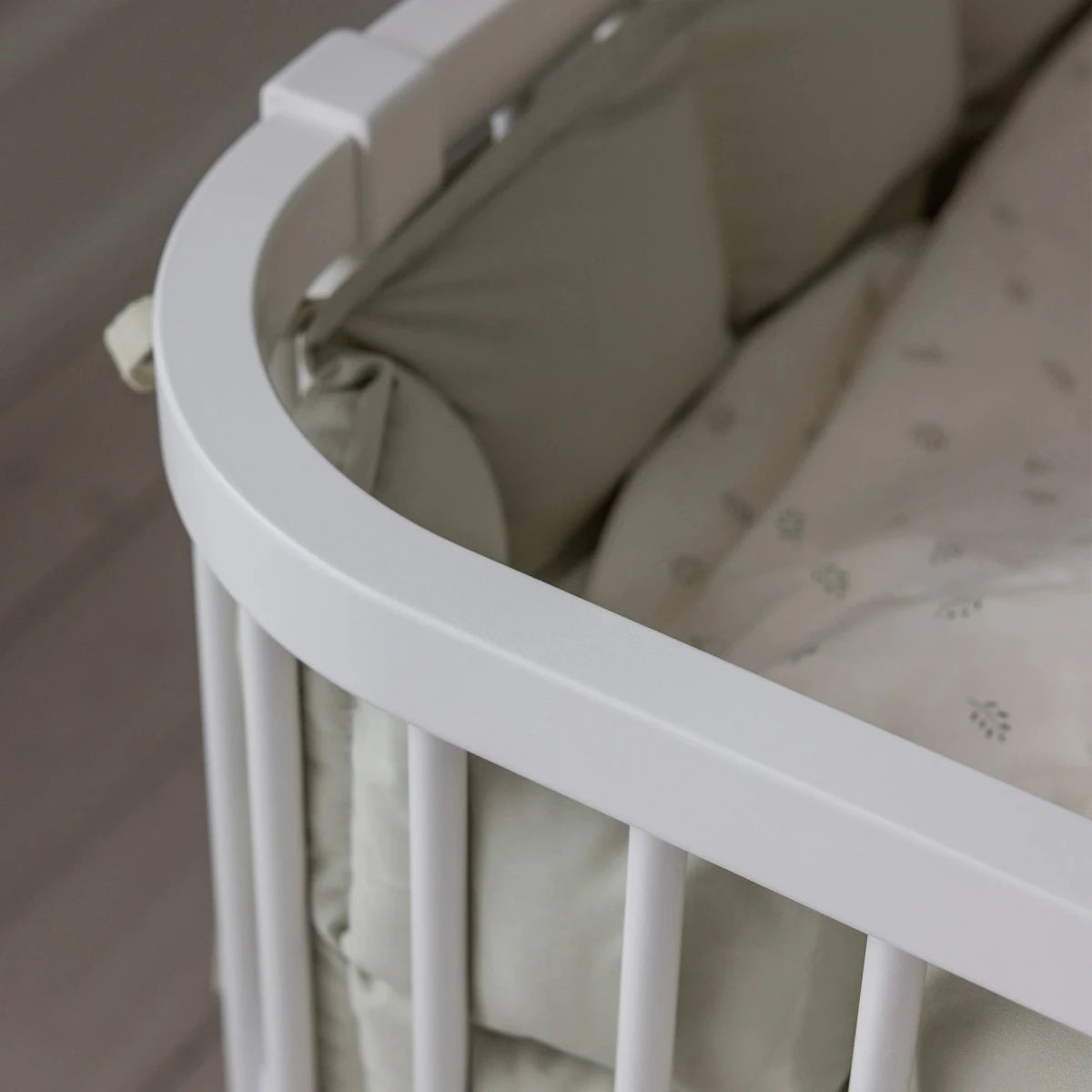 SEBRA - Lit Bébé Cododo Sebra, Blanc Classique