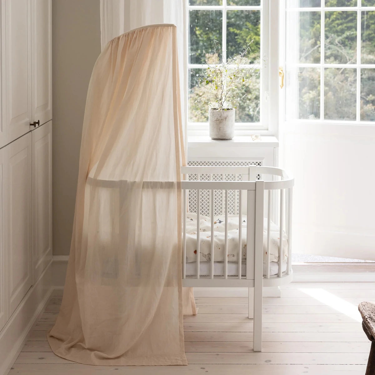 SEBRA - Lit Bébé Cododo Sebra, Blanc Classique