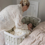 SEBRA - Lit Bébé Cododo Sebra, Blanc Classique