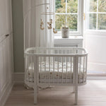 SEBRA - Lit Bébé Cododo Sebra, Blanc Classique