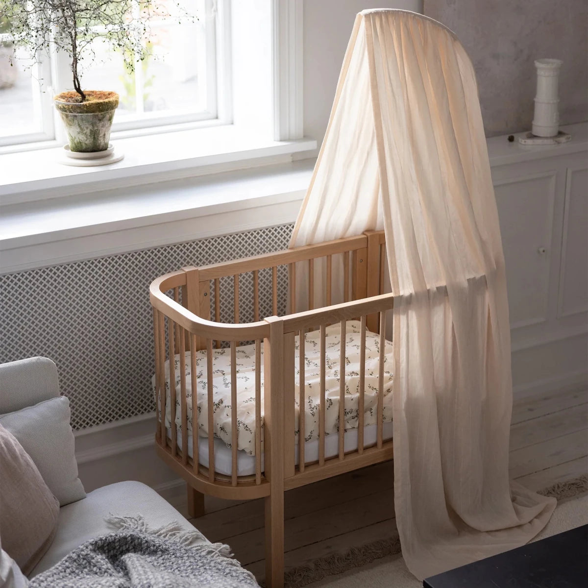SEBRA - Lit Bébé Cododo Sebra, Édition Bois