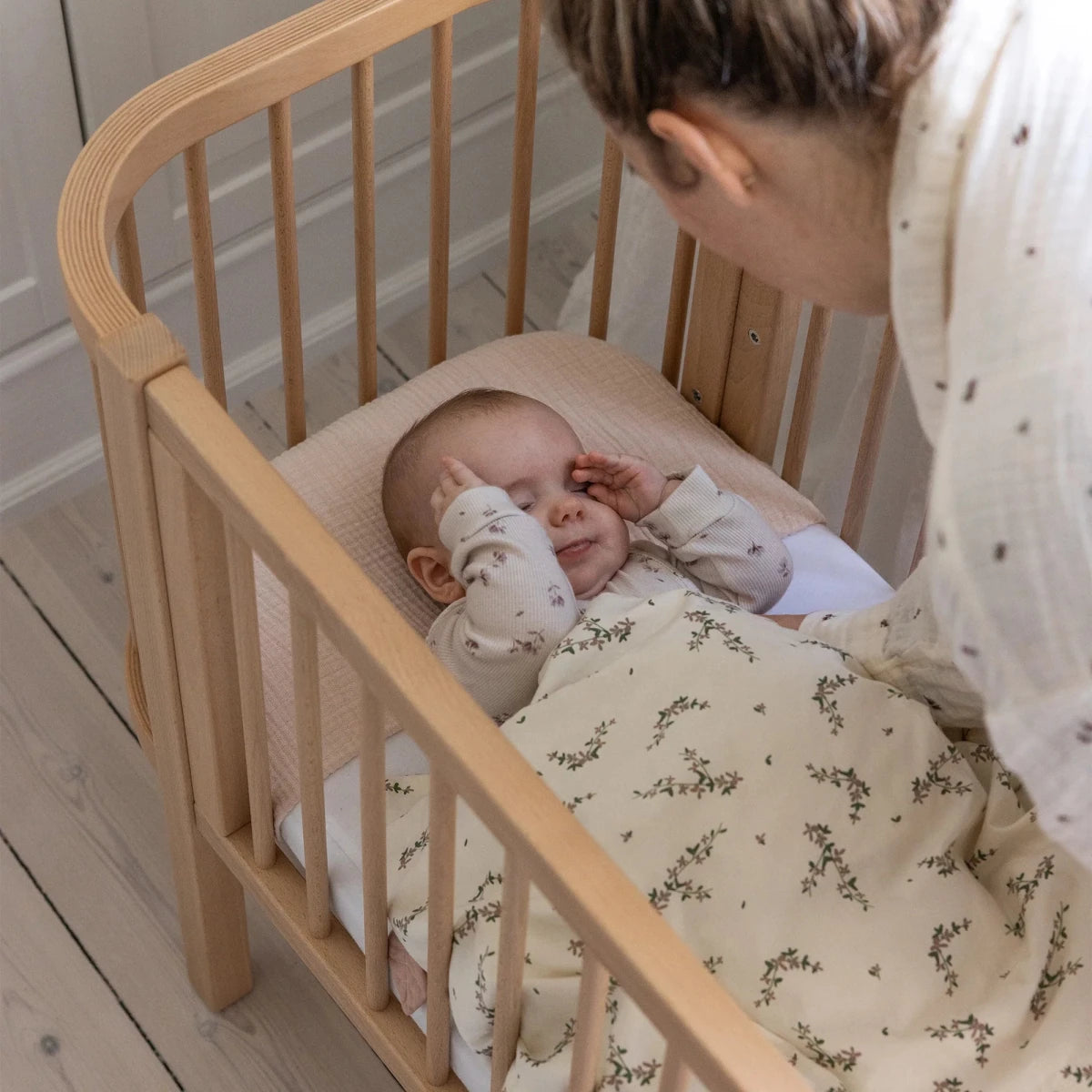 SEBRA - Lit Bébé Cododo Sebra, Édition Bois
