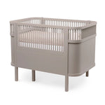 SEBRA - Lit Bébé évolutif Sebra en Bois 70x110 cm - Beige