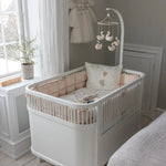 SEBRA - Lit Bébé évolutif Sebra en Bois 70x110 cm - Blanc