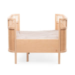SEBRA - Lit Bébé évolutif Sebra en Bois 70x110 cm - Hêtre