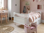SEBRA - Lit Sebra, Junior & Grow, Blanc Classique, 165 - 200 cm
