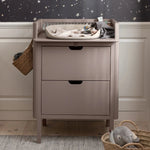 SEBRA - Table À Langer Sebra, Avec Tiroirs, Beige