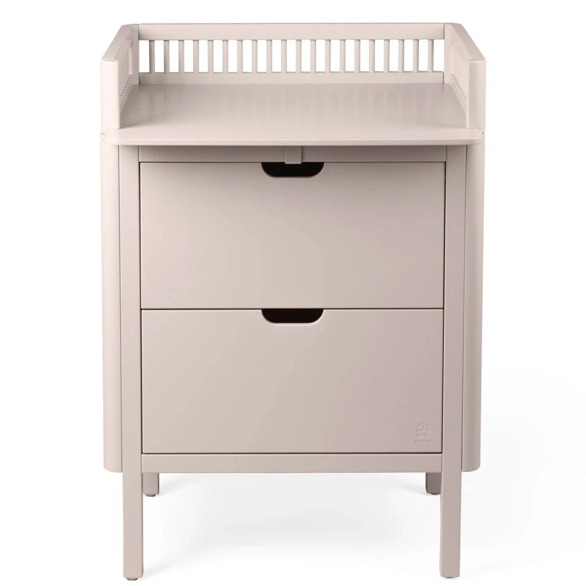 SEBRA - Table À Langer Sebra, Avec Tiroirs, Rose