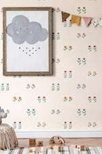 SHINY STEP - Papier Peint Pour Enfants - Chloé