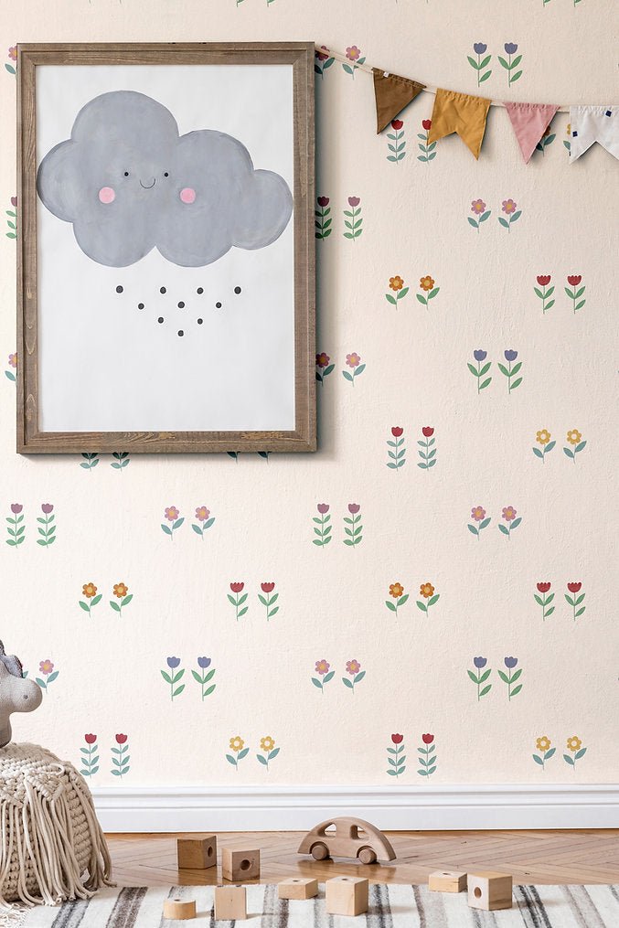 SHINY STEP - Papier Peint Pour Enfants - Chloé