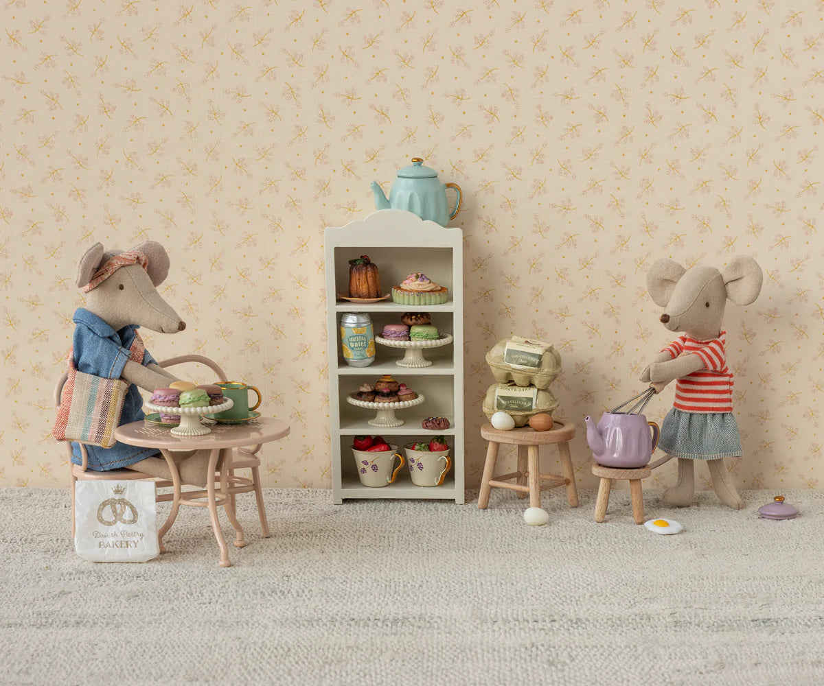 souris Maileg maman & petite soeur cuisine
