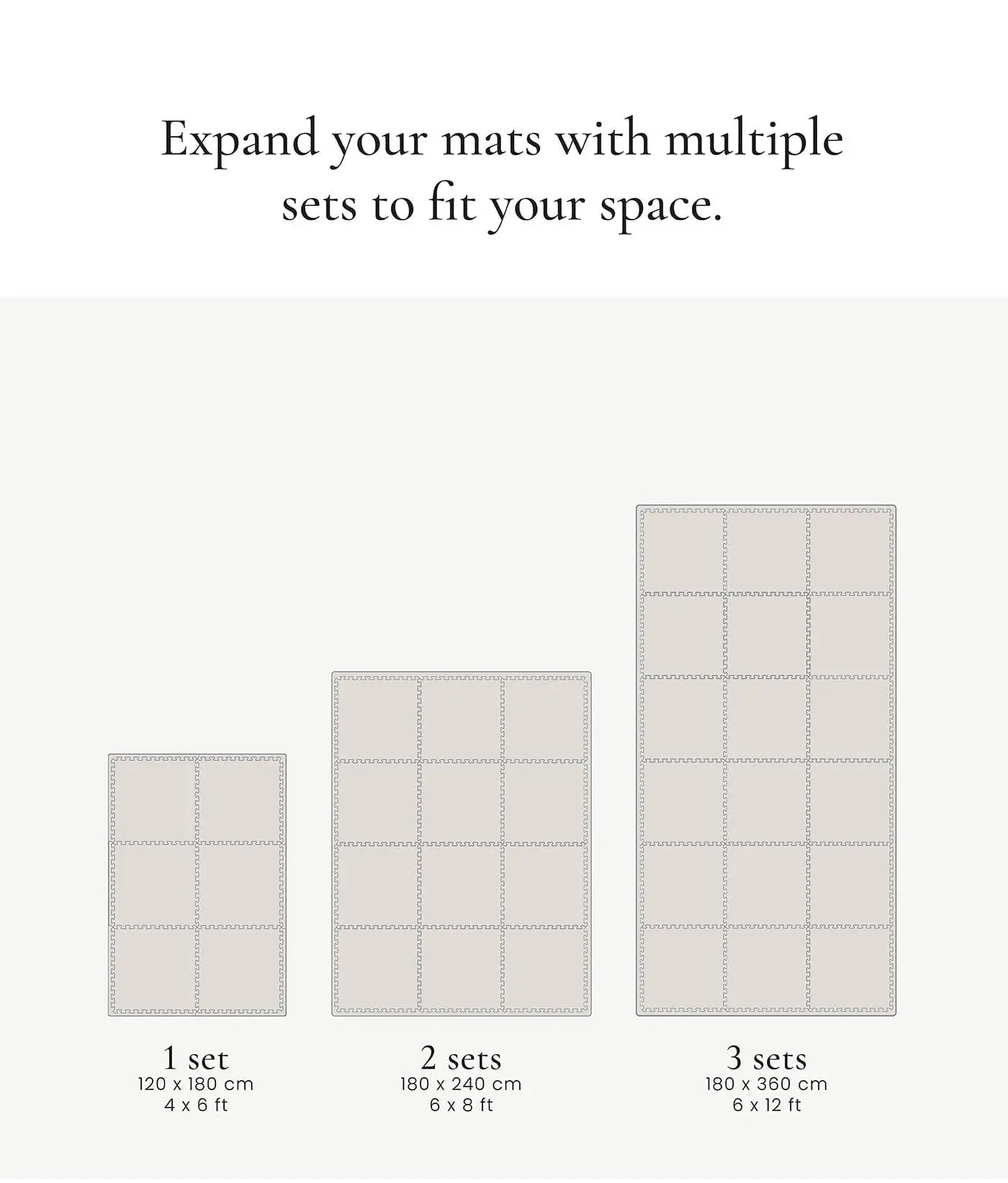 TODDLEKIND - Tapis de Jeu Bébé Tulum - Sandstone